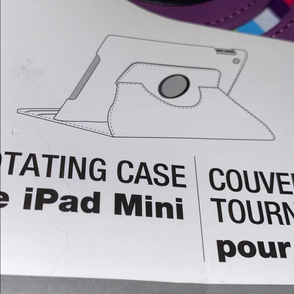 I  cover purple leather IPad mini case - Picture 16 of 16